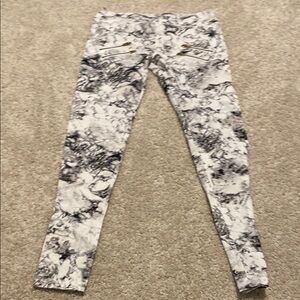 Marble Print Stretchy pants